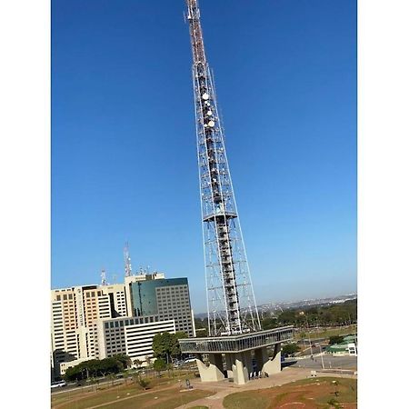 Flat Encantador No 7º Com Vista Pra Torre De Tv Бразилия Екстериор снимка